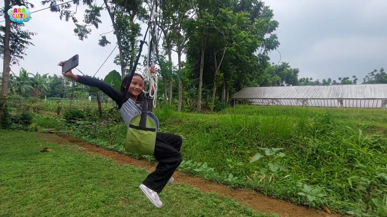 Serunya Ara Bersama Adel Bermain Outbond Playground Plyingfox