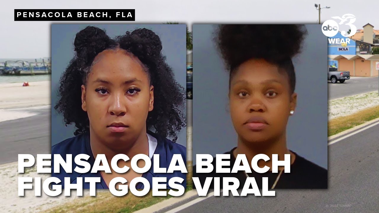 Woman charged for Pensacola Beach parking lot fight captured in viral Facebook video
