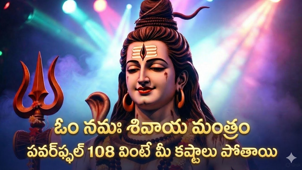 Om nama Shivaya 108 MANTRAM 