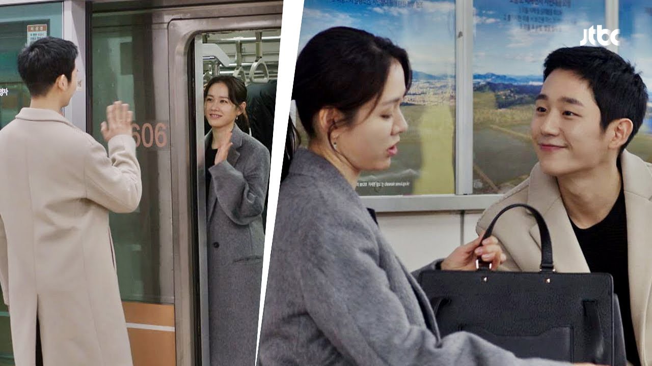 (헤어지기 싫어x2) 손예진♡정해인, 지하철에서도 꽁냥 밥 잘 사주는 예쁜 누나 7회
