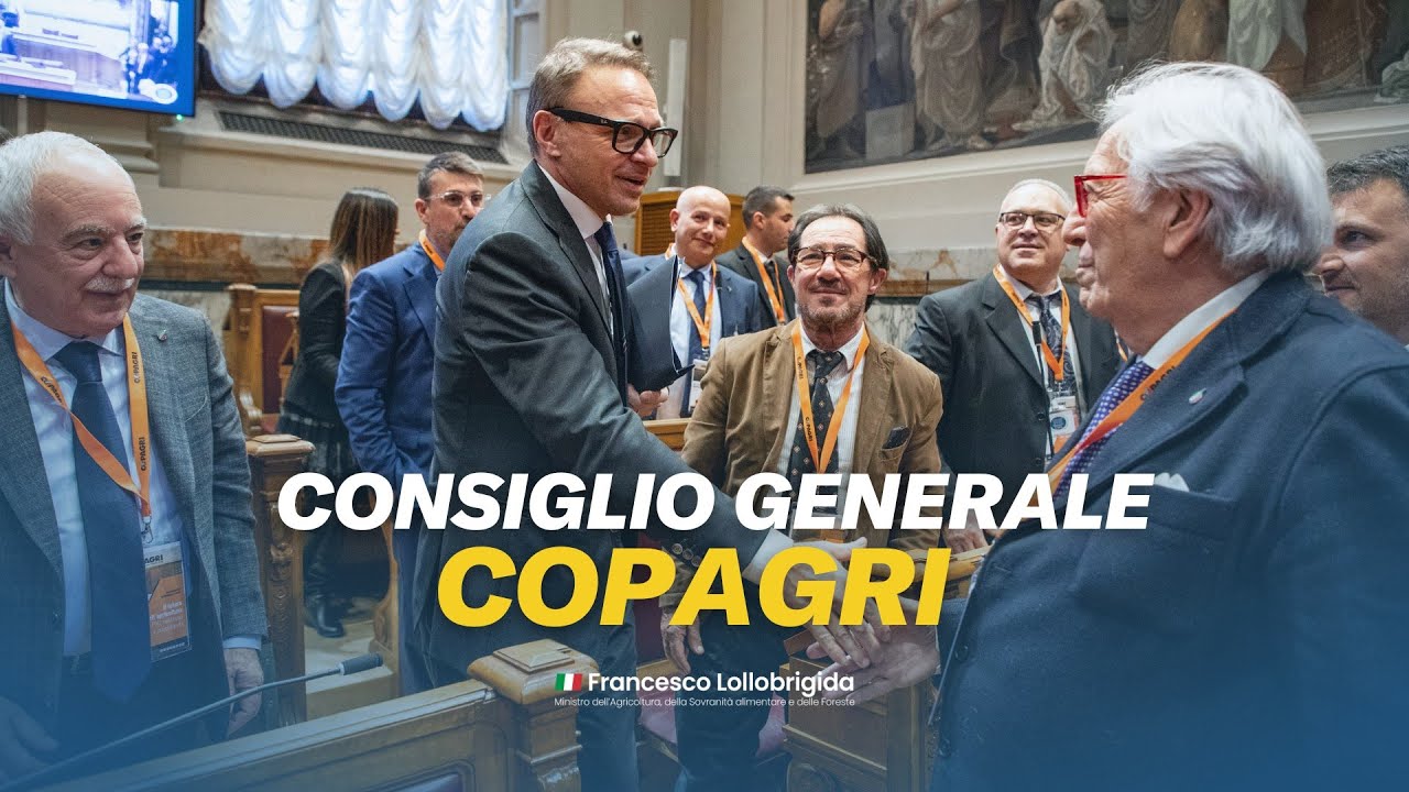 Francesco Lollobrigida interviene al Consiglio Copagri sui risultati a protezione degli agricoltori