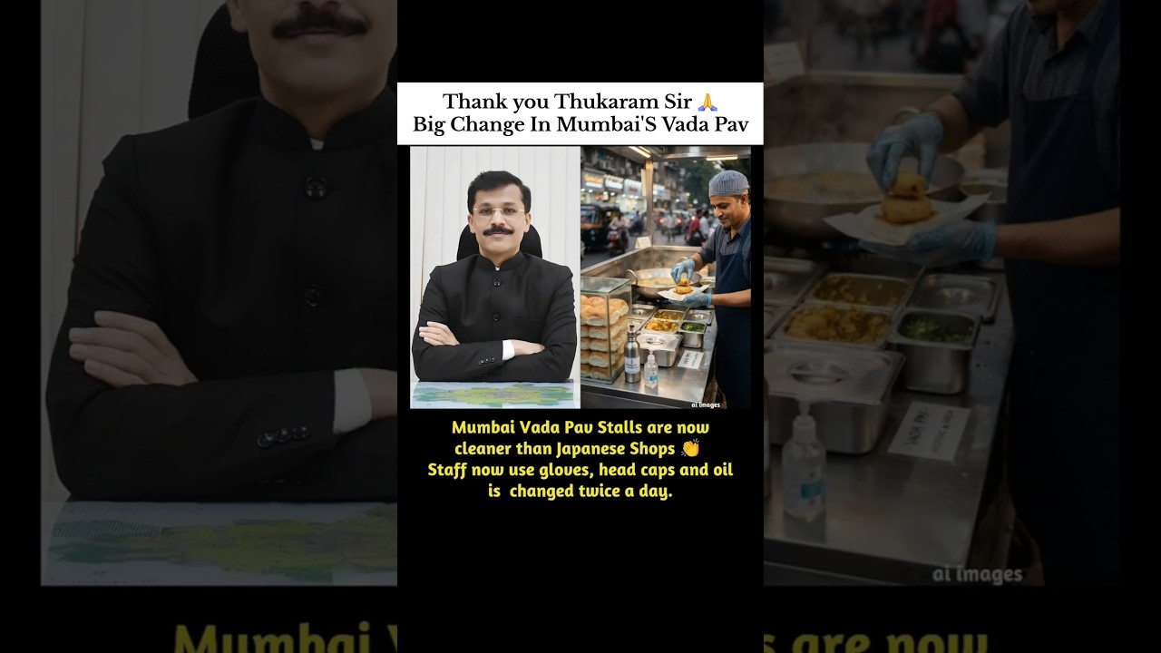 Thank you Thukaram Sir 🙏Big Change In Mumbai'S Vada Pav