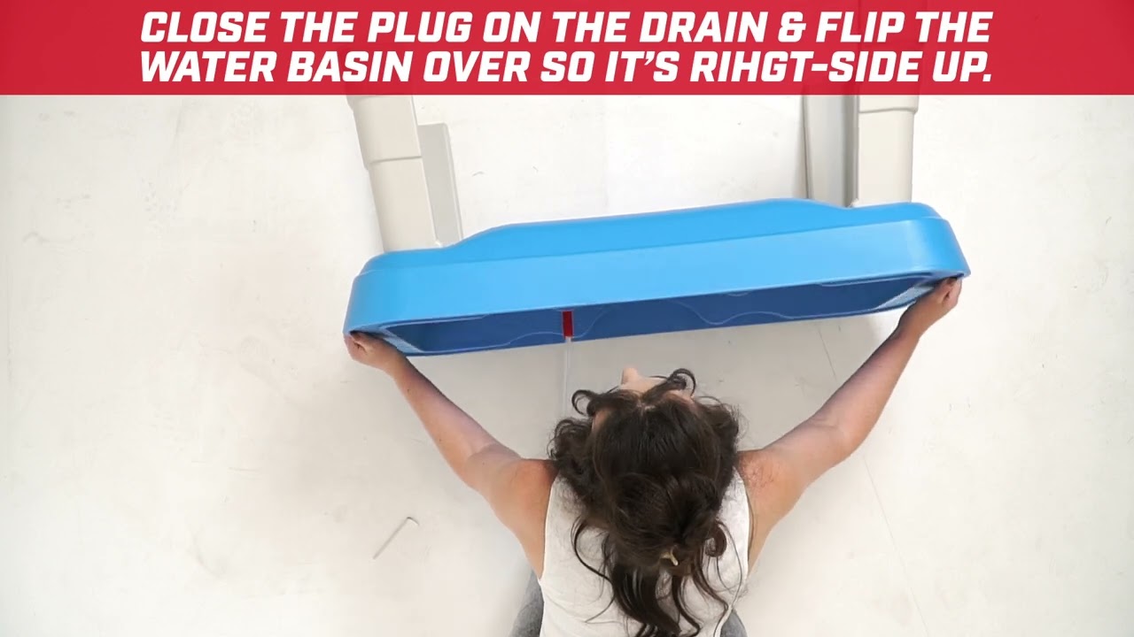 GoSports Water Table with Pump Assembly Video