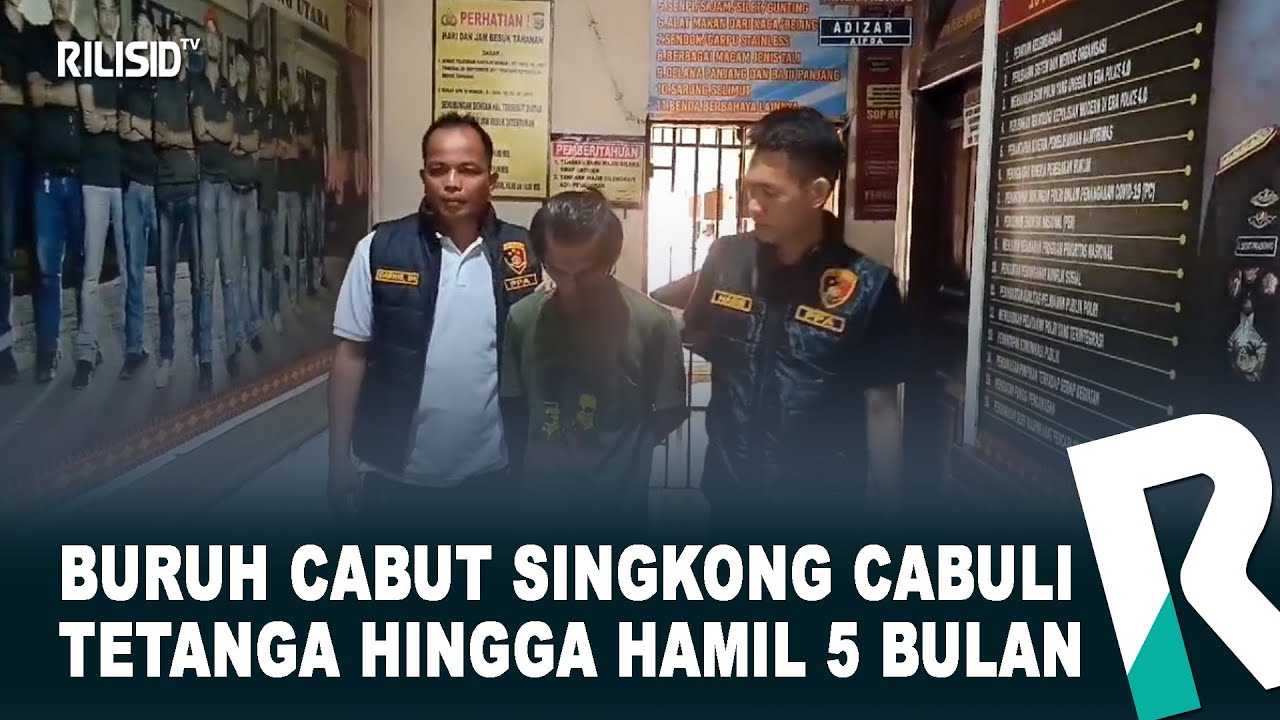 Buruh Cabut Singkong Cabuli Tetangga Hingga Hamil 5 Bulan