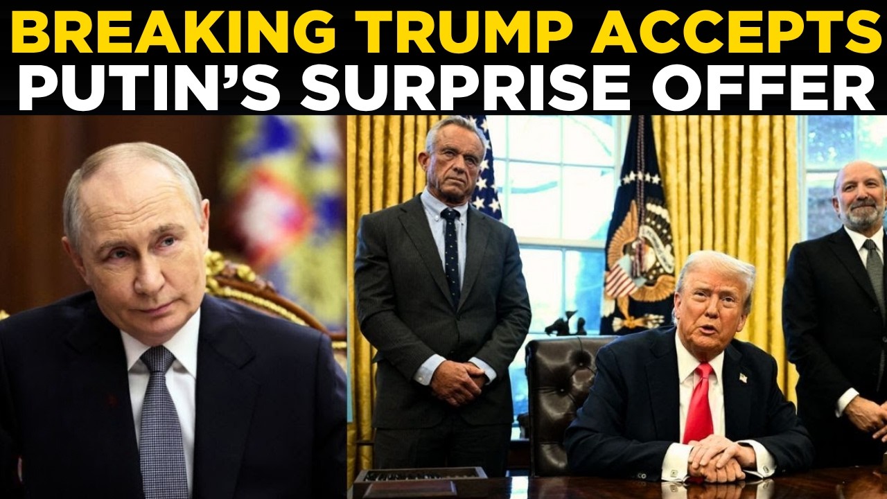 Trump Signs Orders LIVE | 'I'd Like To Buy...', Accepts Putin Offer, Ditches Zelensky? | TRUMP LIVE