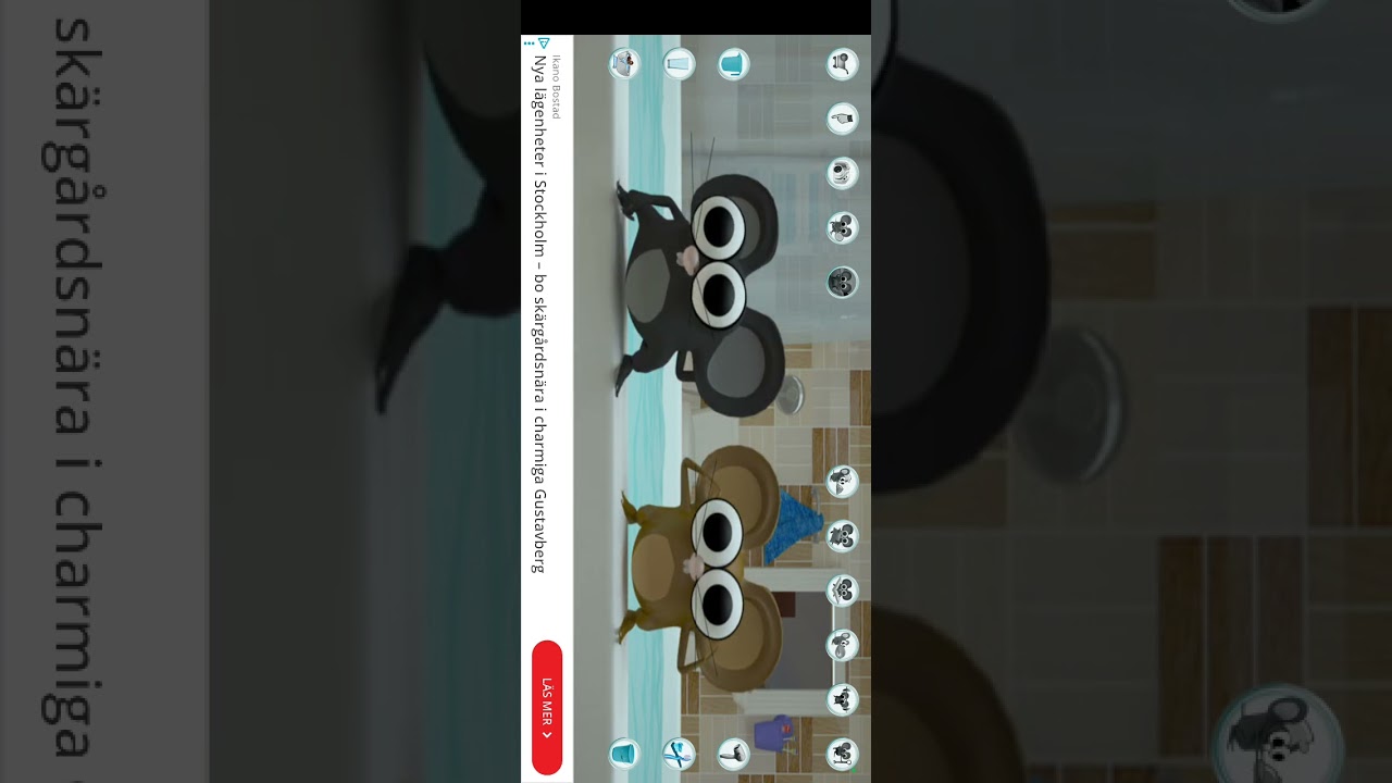 SB Movie: Shark Puppet plays Talking Jerry and Tom Mouse! 