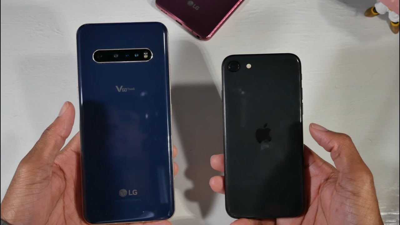 LG V60 VS IPhone SE 2020 - (Cameras, Speed & Specs)