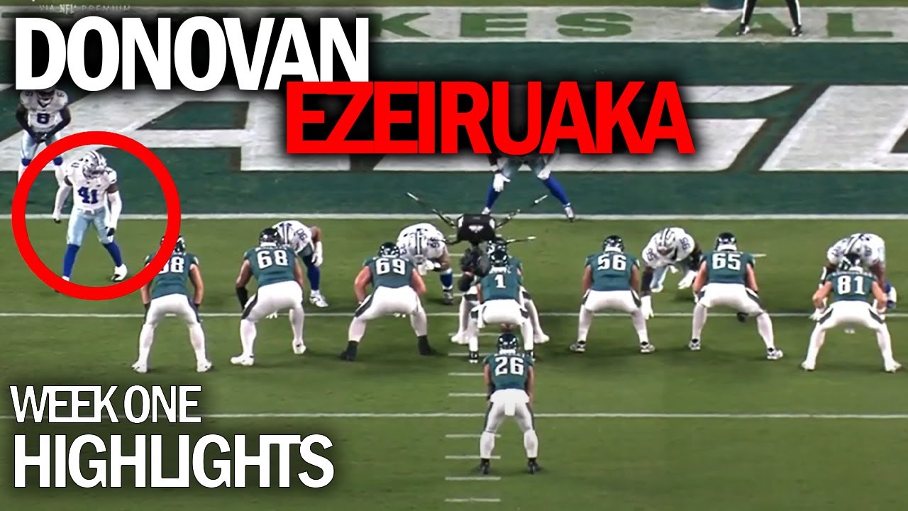 Donovan Ezeiruaku vs Eagles Highlights & Lowlights