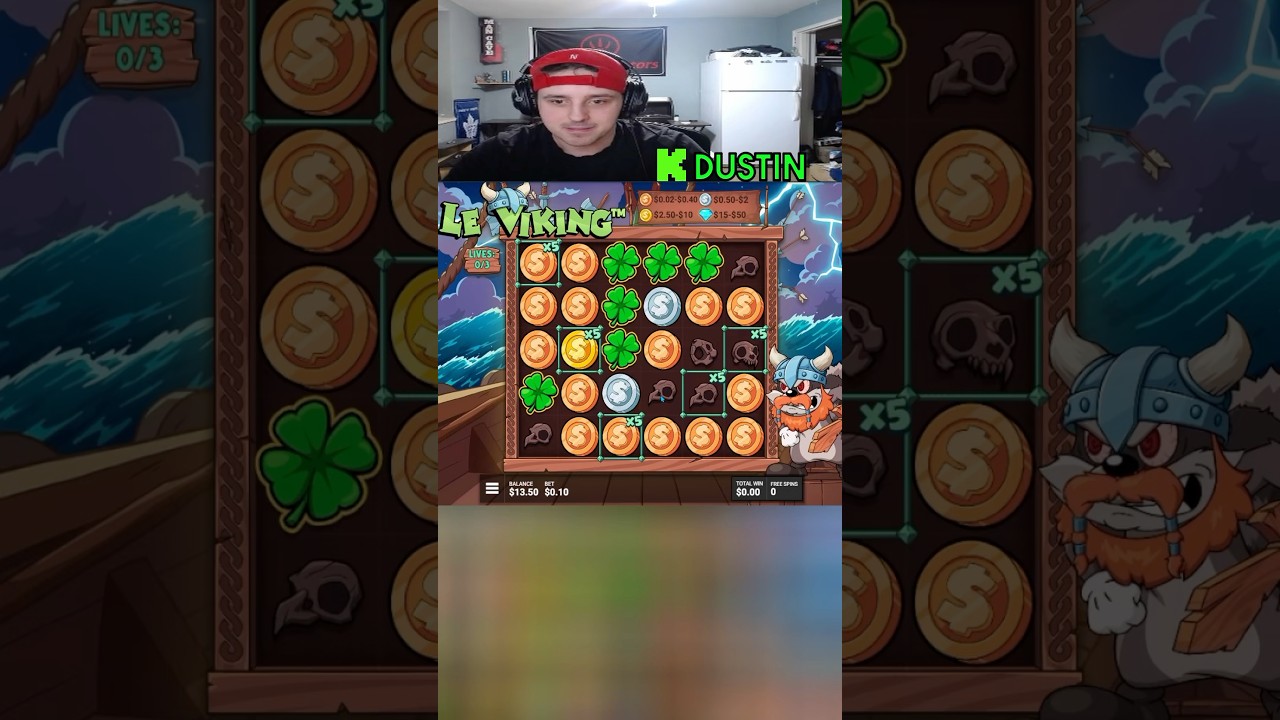 5000X WIN ON LE VIKING   #gambling #casino #maxwin #slots