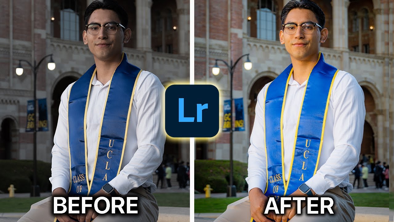 How I edit Portraits (Graduation Photoshoot)