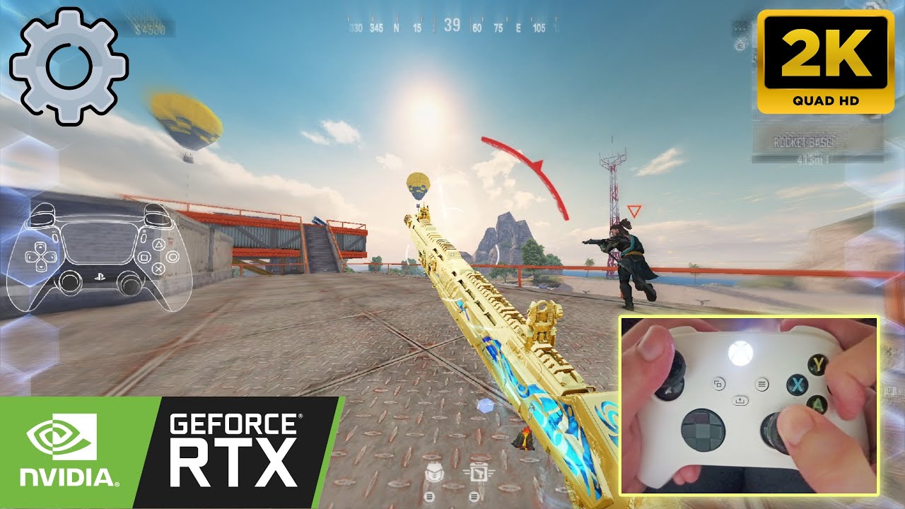 BLOOD STRIKE THE BEST SETTINGS ⚙️🎮  CONTROLLER HIGHLIGHTS!! 🥶