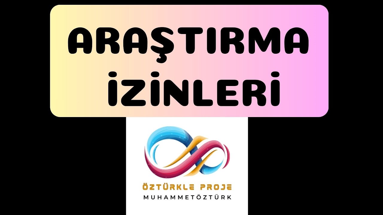 3-Araştırma İzinleri Modülü Belge Yükleme - GÜNCEL VİDEO Kasım 2025