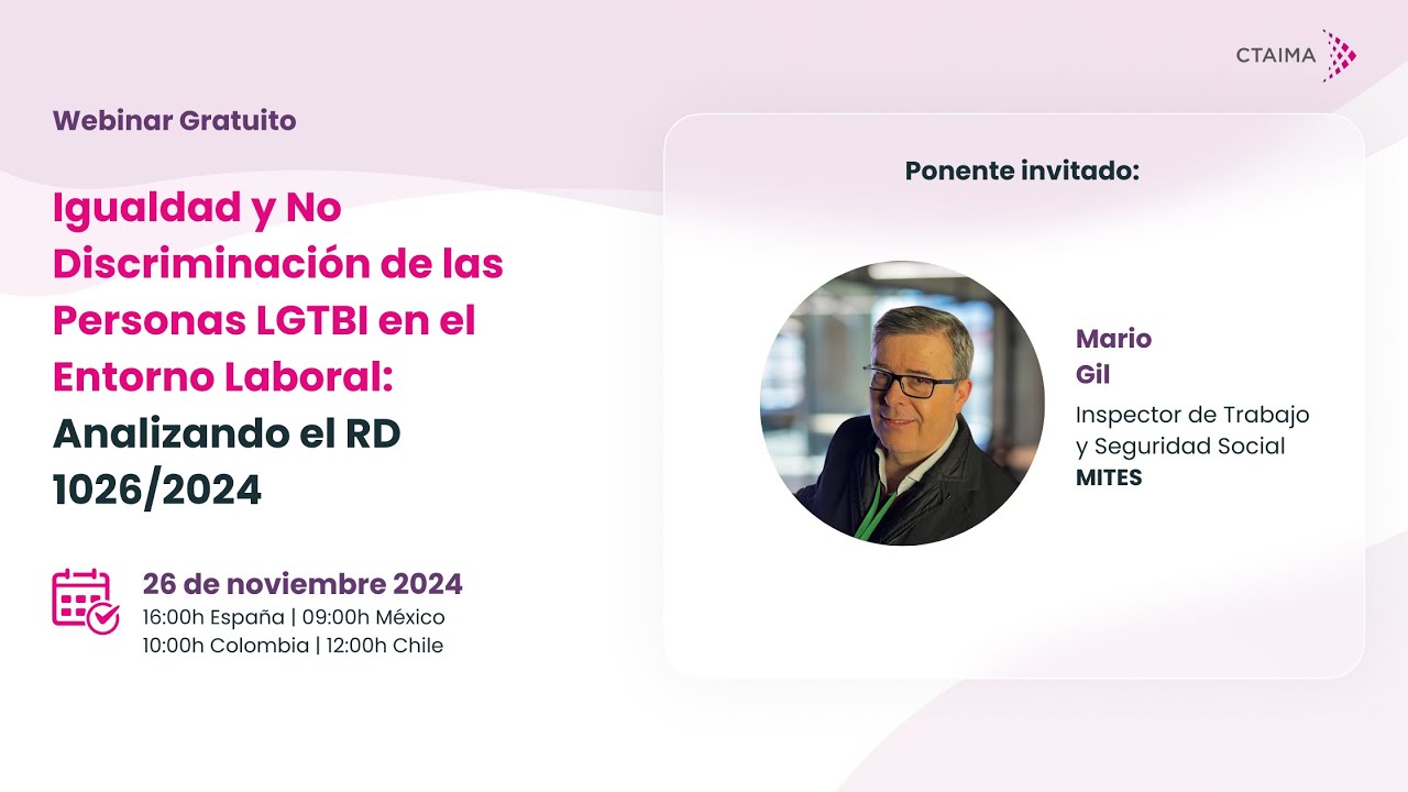 Igualdad y No Discriminación de las Personas LGTBI en el Entorno Laboral: Analizando el RD 1026/2024