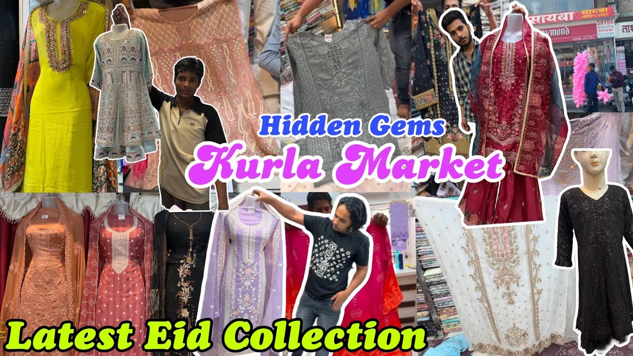 Kurla Market 🛍️Latest Eid & Wedding Special Collection❣️ Hidden Gems In Kurla 😍Sayba Shopping Centre