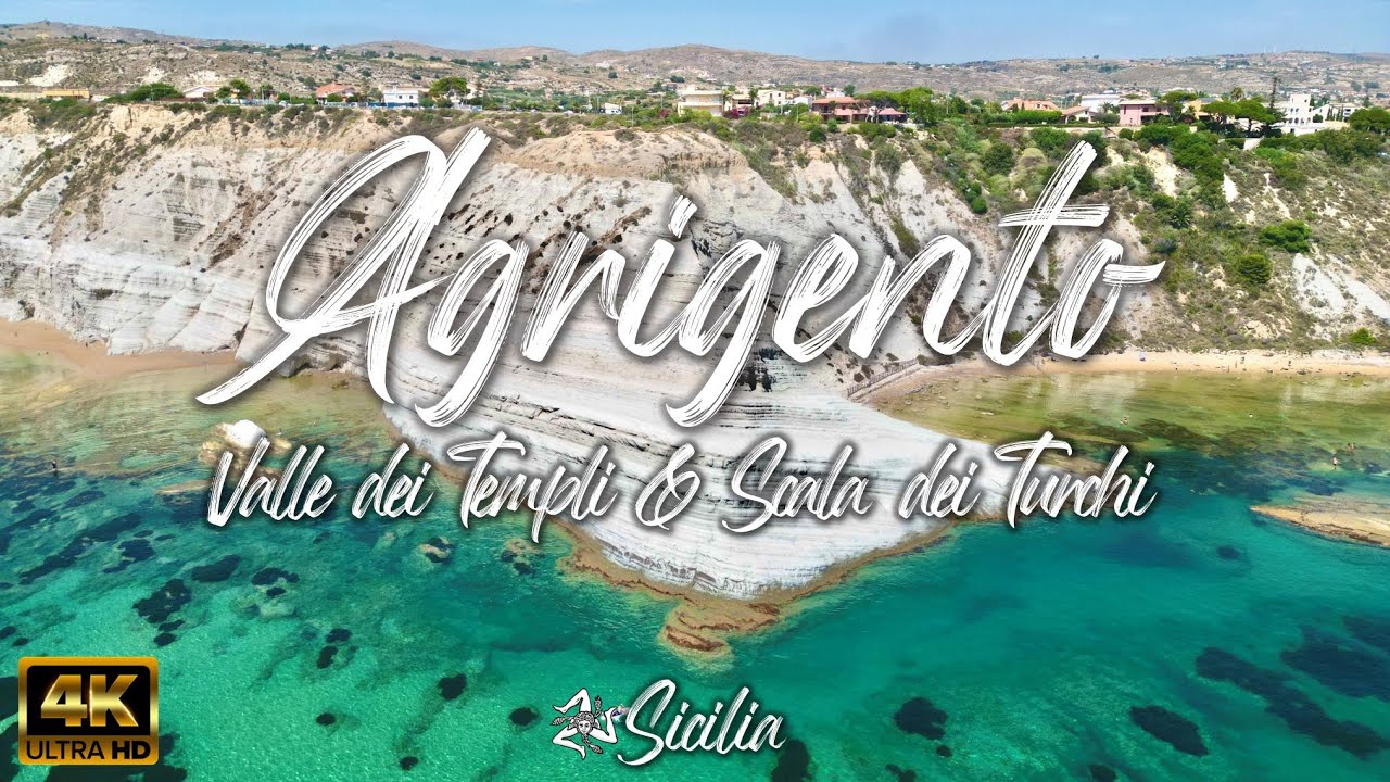 AGRIGENTO (Scala dei Turchi & Valley of the Temples) &ndash; Italy (Sicily) 🇮🇹 [4K video]