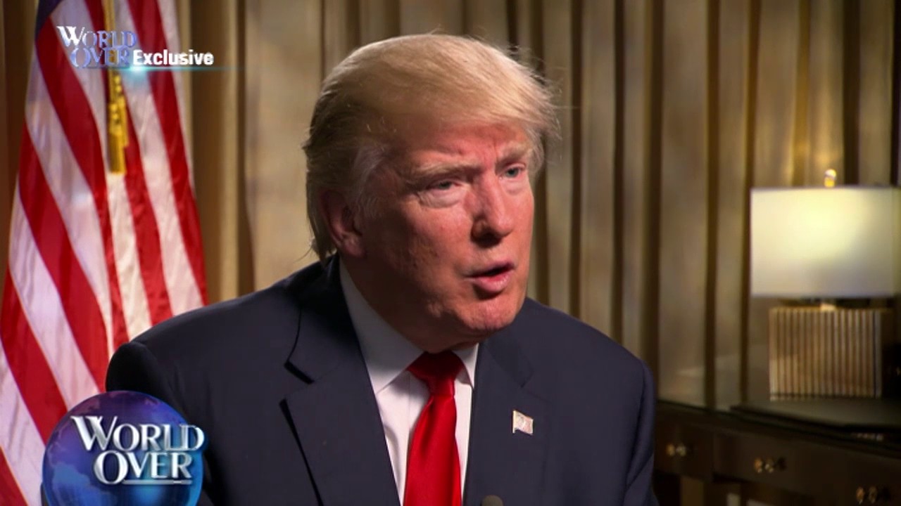 World Over EXCLUSIVE - Donald J. Trump with Raymond Arroyo