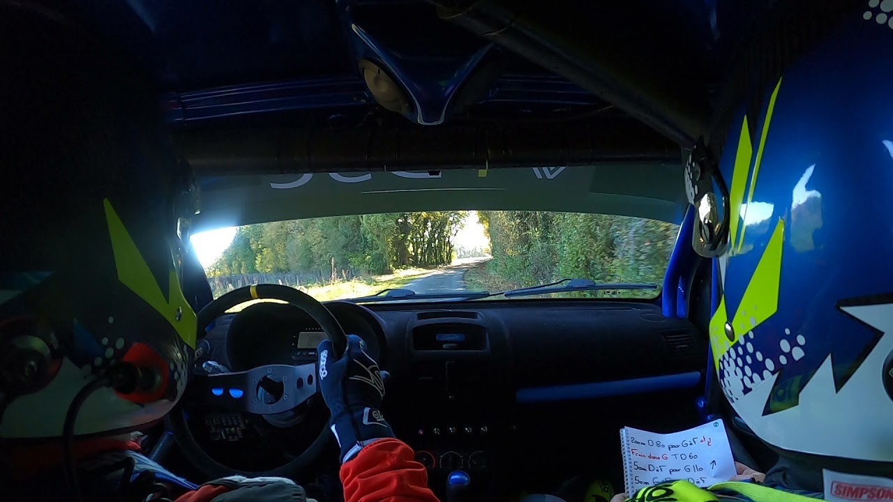 Rallye La Rochelle 2021 Brugier/Hervieu Clio Ragnotti GrN Es6 Vouhe