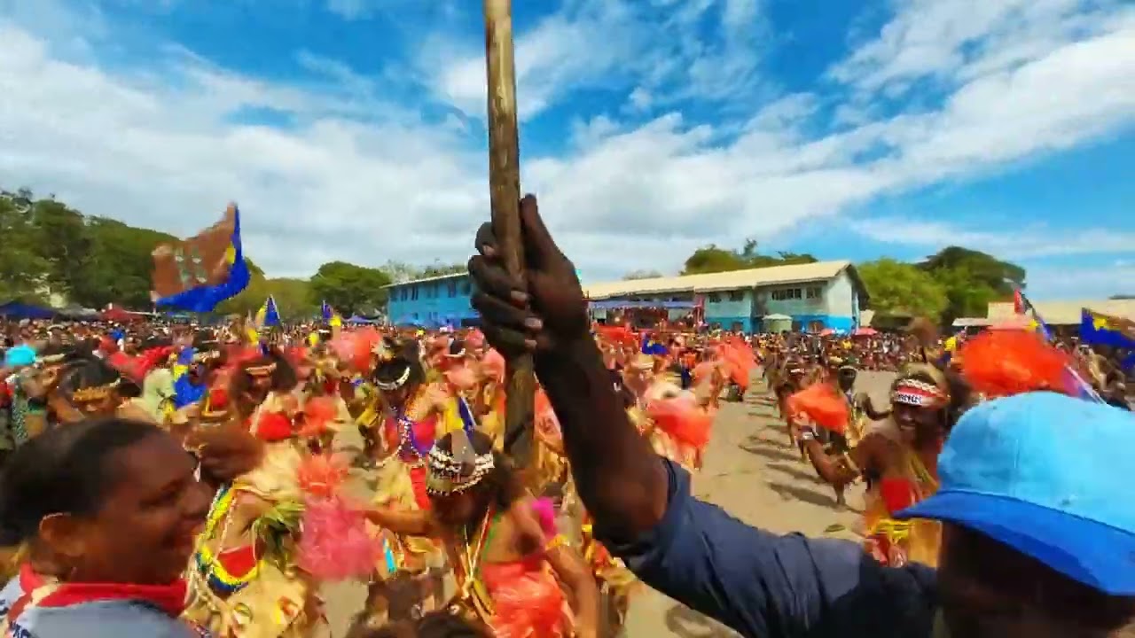 Coronation Cultural Show 2024. Manus Students.