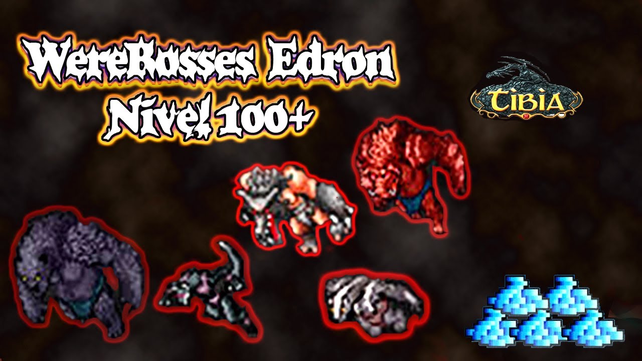BOSSES MILLONARIOS // WERE BOSSES EDRON NIVEL 100+ // TIBIA JOSEMI