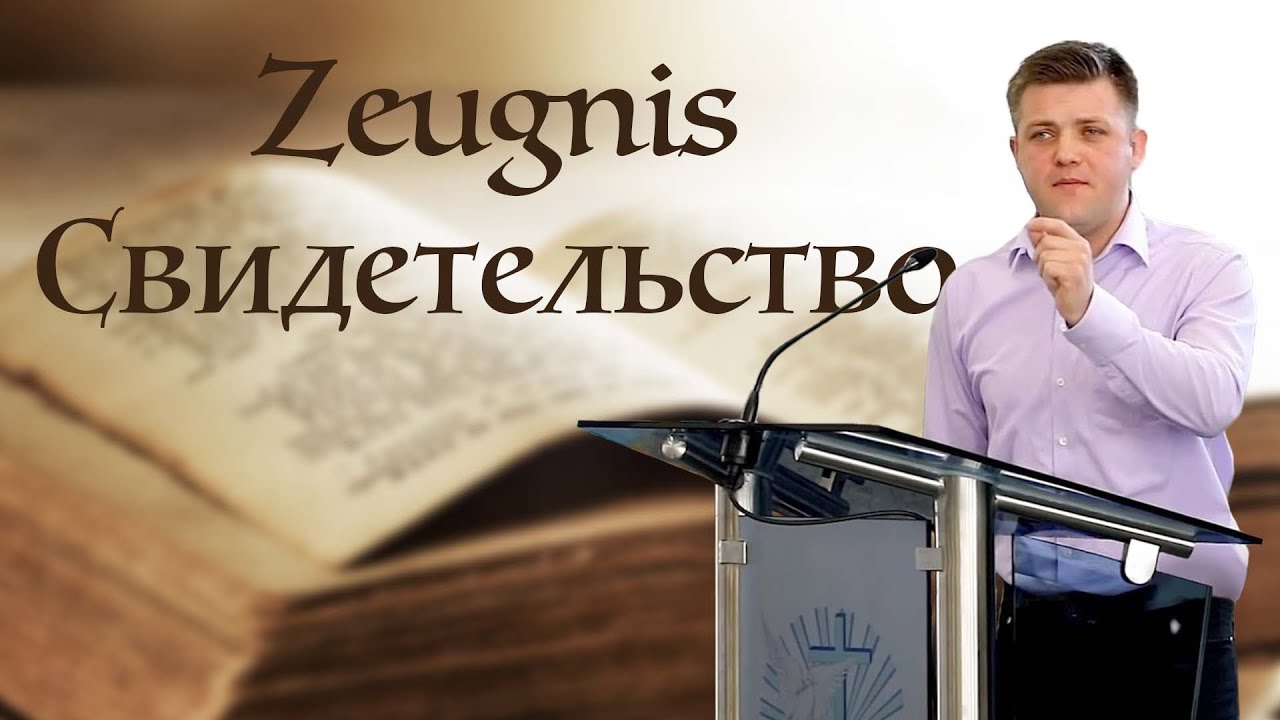 Zeugnis. Свидетельство. Alexander Kreider