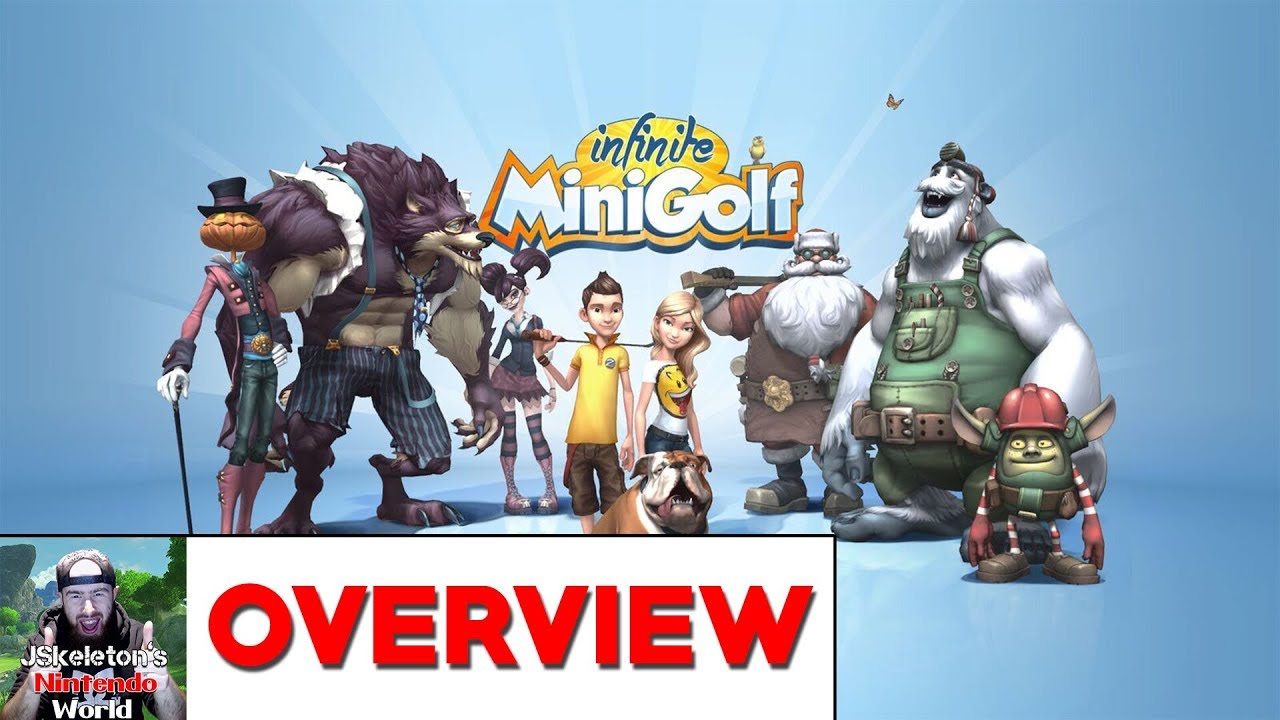 Infinite Minigolf (Nintendo Switch) Overview! - Should You Buy It? Minigolf With Infinite Courses!