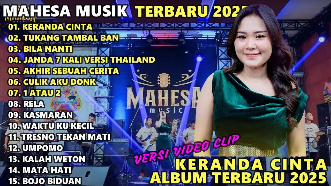 KERANDA CINTA - TUKANG TAMBAL BAN - BILA NANTI || MAHESA MUSIK TERBARU 2025