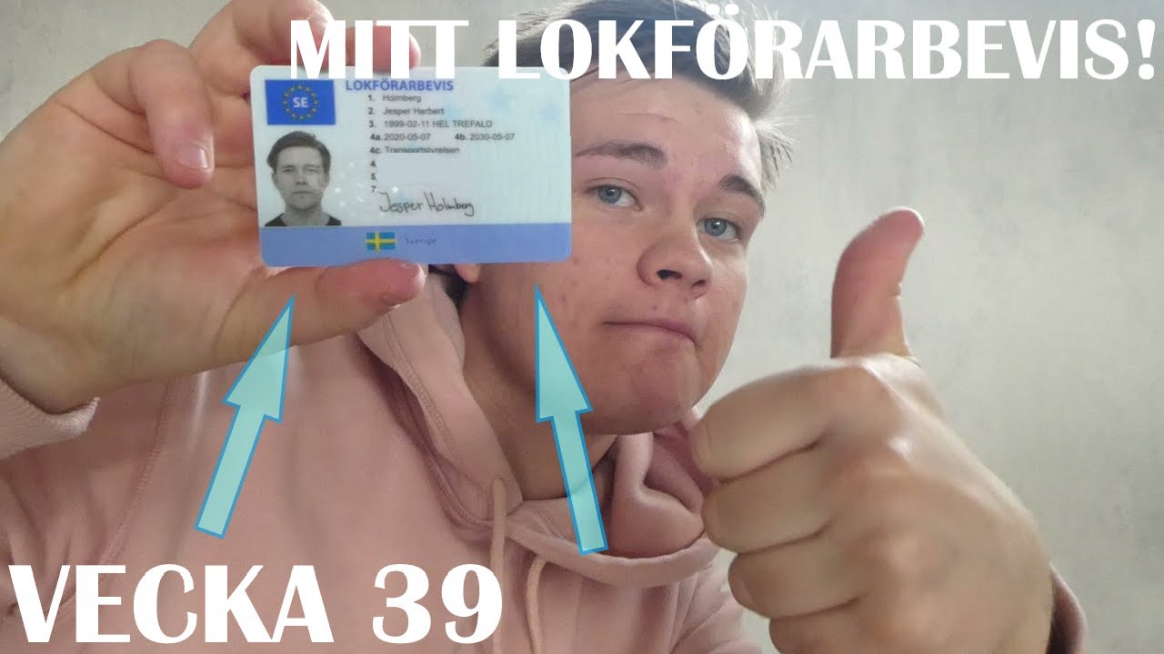 Lokf&ouml;rarvloggen, vecka 39. Jag har f&aring;tt mitt lokf&ouml;rarbevis!