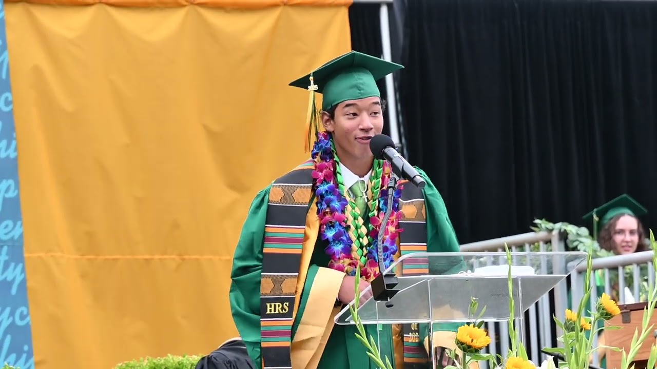 Jayden Oh - Head Royce School 2025 Graduation speech