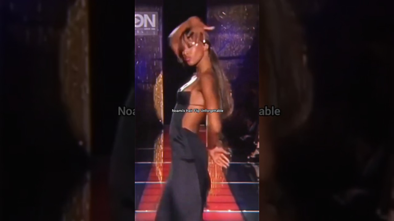 Noami Hair Flip Is Unforgettable
