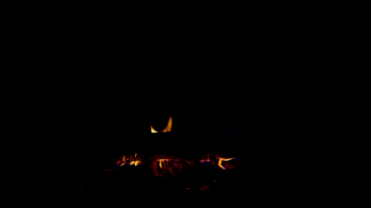 🔥 Calm Fire Sounds | Black Screen Fireplace Ambience for Sleep, Study & Quiet Focus