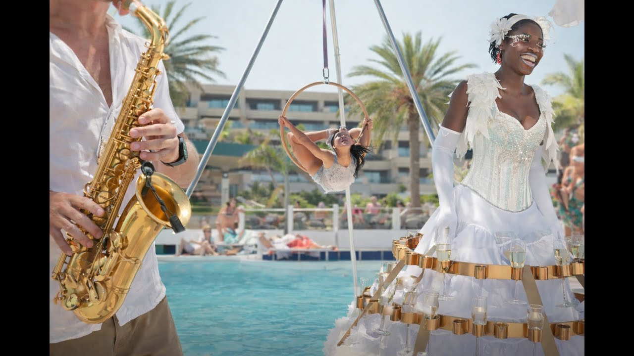 Show de música y baile en Barceló | M&G Events