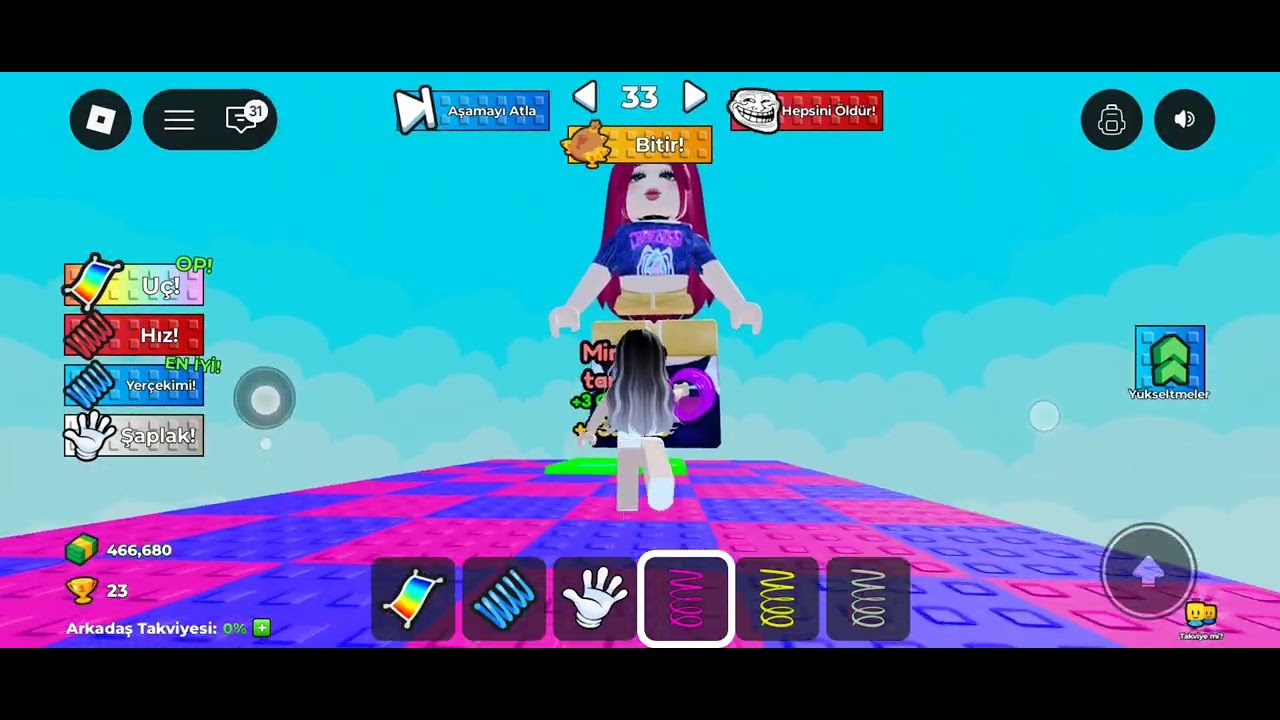 Roblox K-Pop Şeytan Avcıları Tanışma Zıplama Oyunu🦋 #roblox  #robloxshorts #games #newgameinroblox 