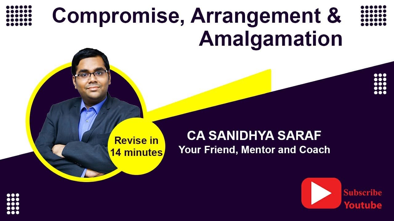 Compromise, Arrangement and Amalgamation | CA Final | Section 230-240 | Revise in 14 minutes