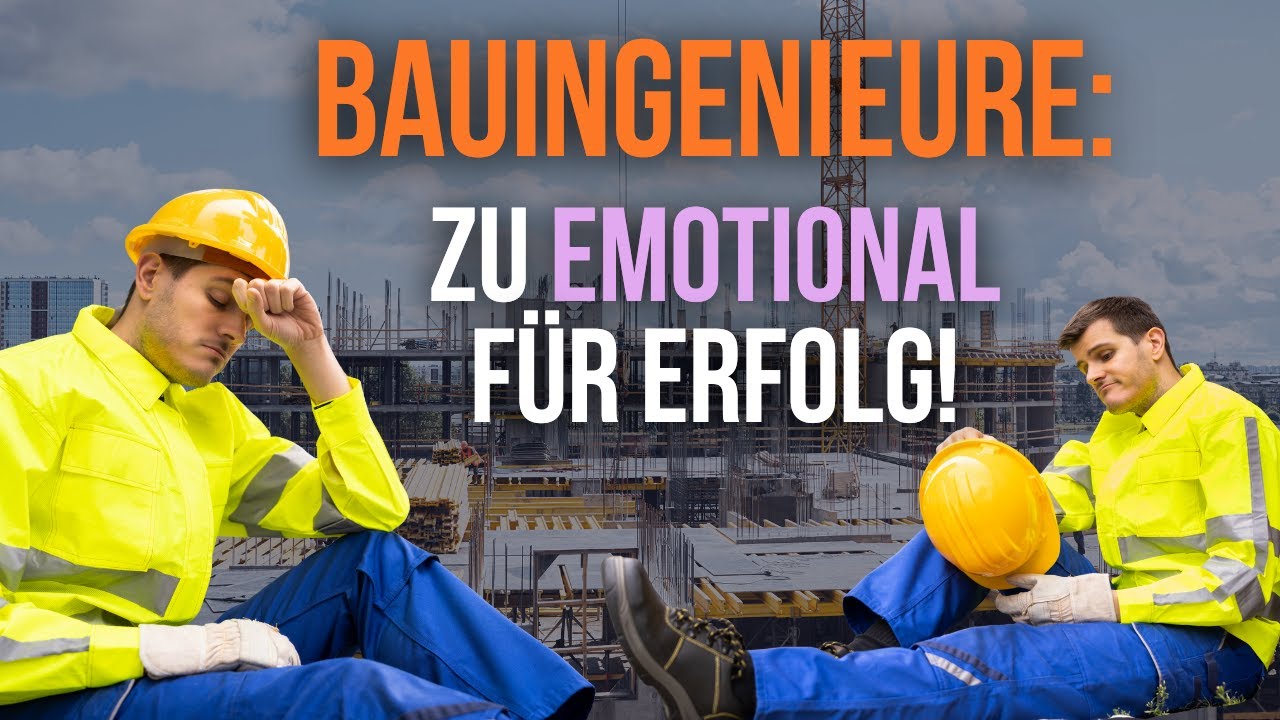 Bauingenieure sind viel zu emotional und hysterisch für wirklichen Erfolg! (Ingenieurbüro-FAIL Nr.1)