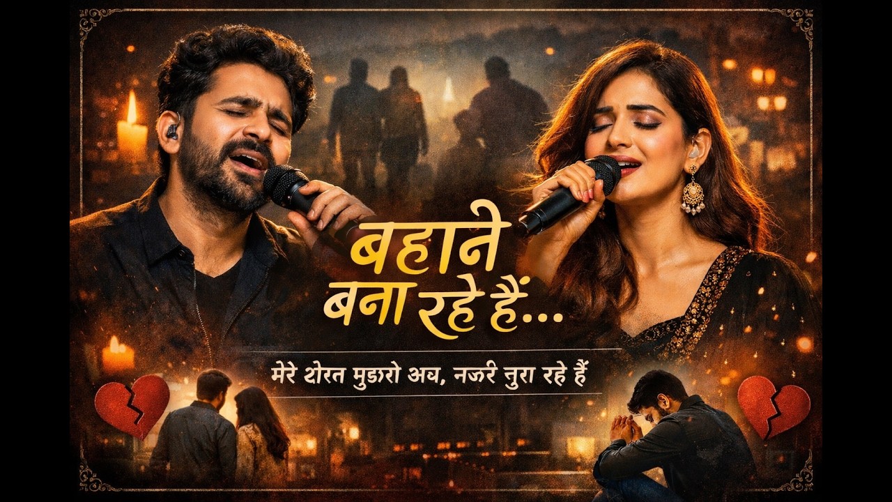 ना मिलने के वो मुझसे, बहाने बना रहे हैं || Heart Touching Ghazal |Emotional Song 2026
