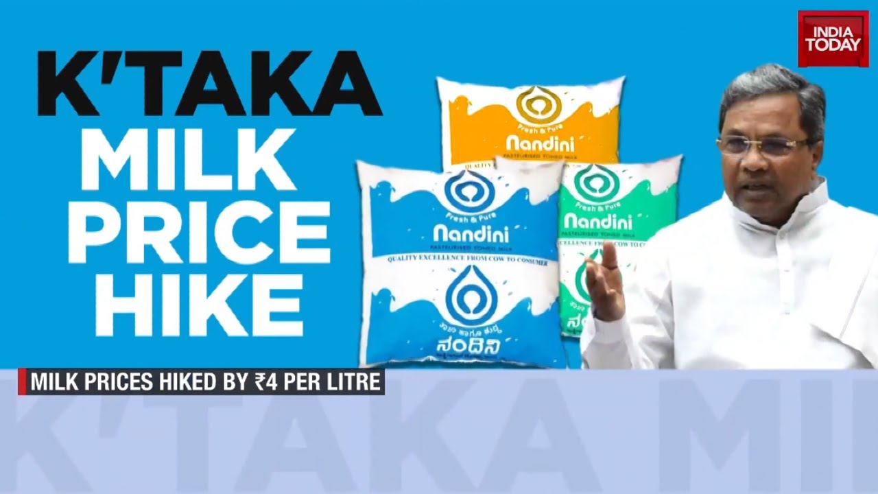 Karnataka Milk Price Hike Timeline: Govt Hikes Milk Prices By ₹4, BJP Slams Decision | India Today