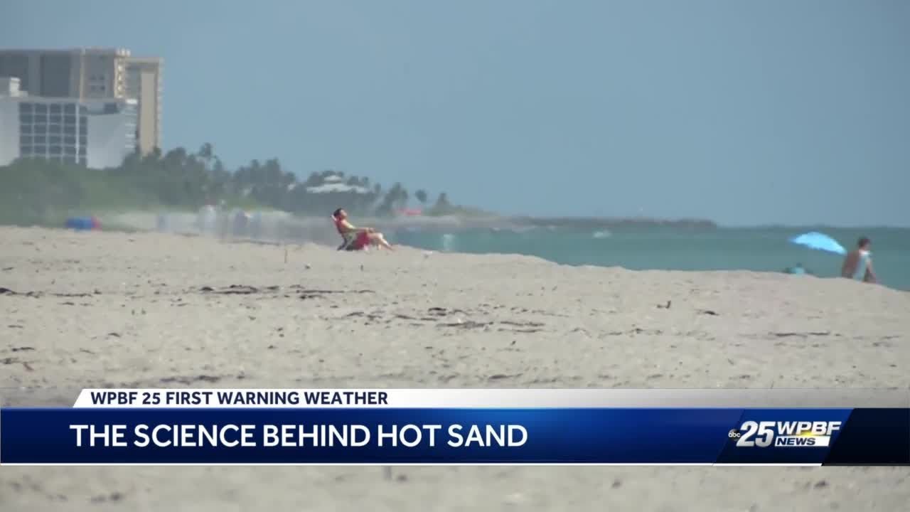 The science behind hot sand