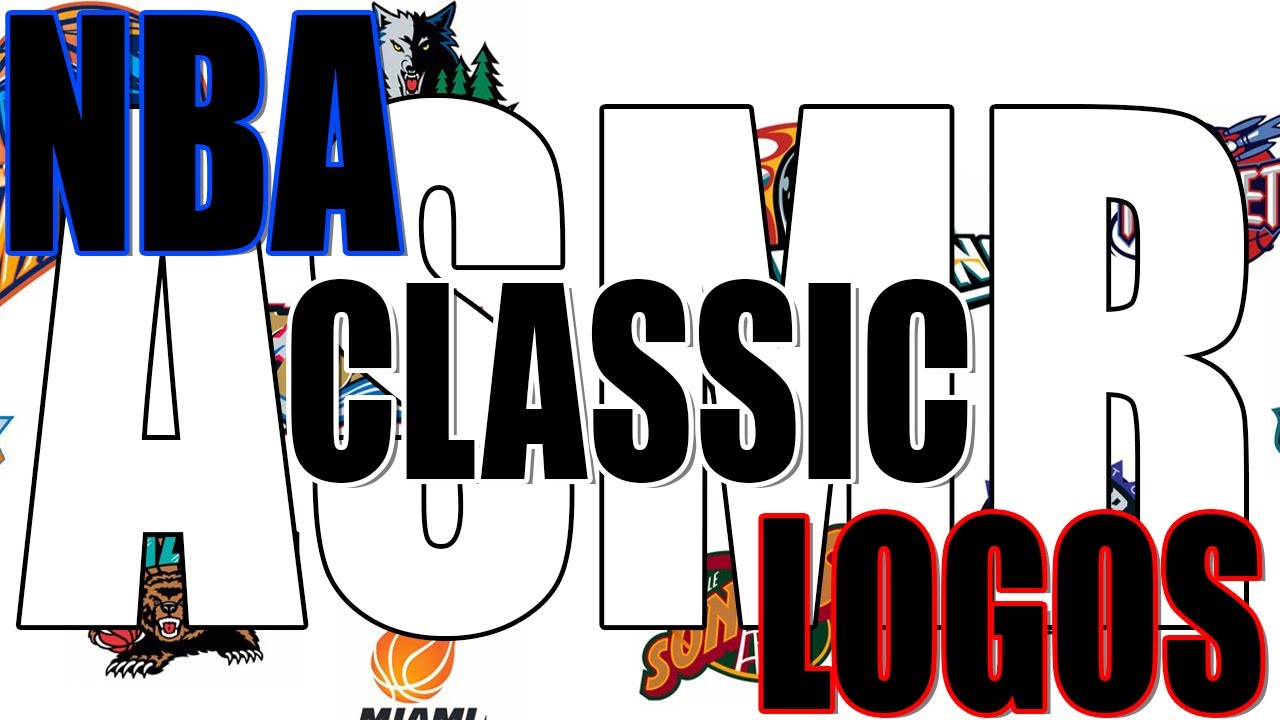Ranking Old School NBA Logos ASMR