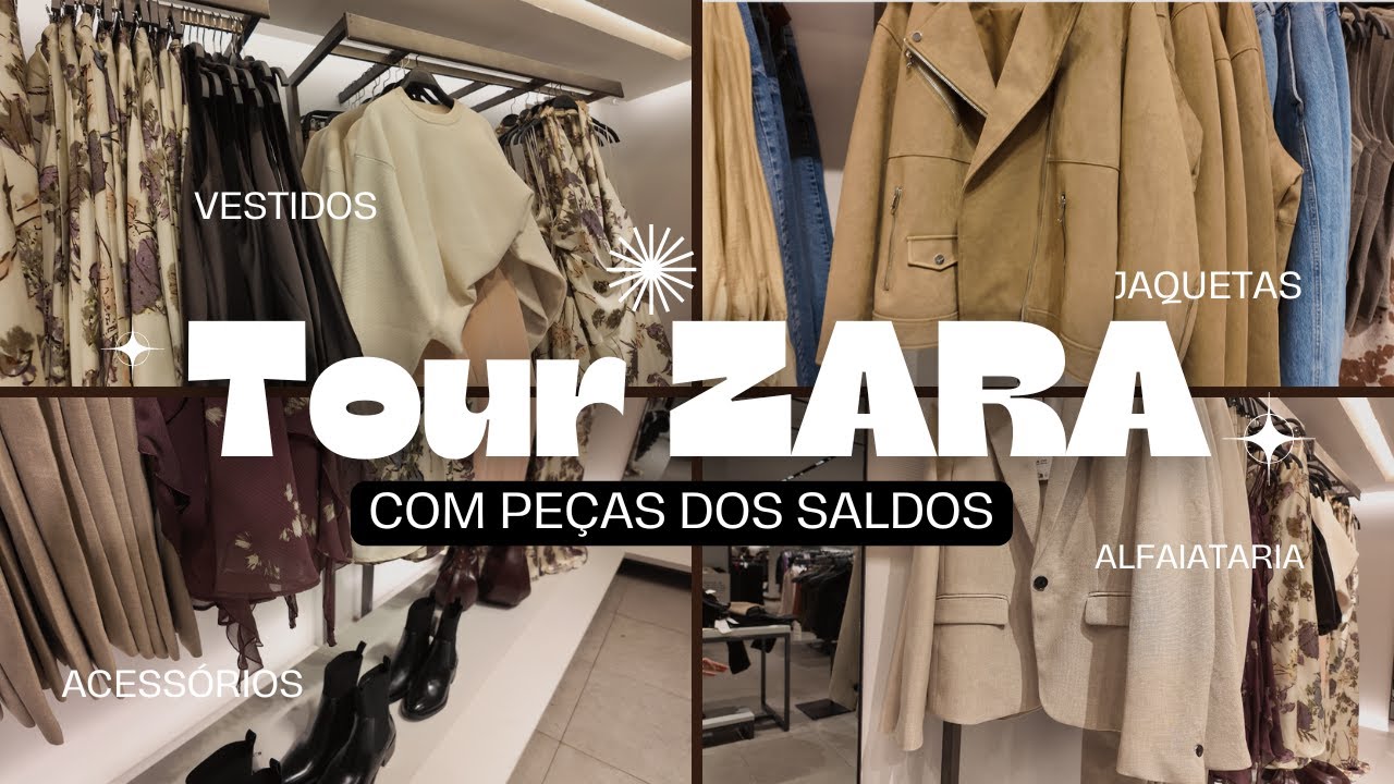 Tour ZARA antes dos SALDOS com peças da PROMOÇÃO