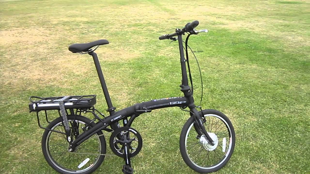 IZIP E3 Compact---A Brand New Folding E-bike from Currie Technologies