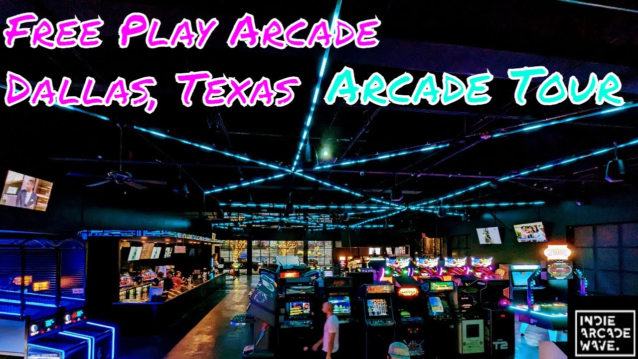 Free Play Arcade Tour in Dallas Texas