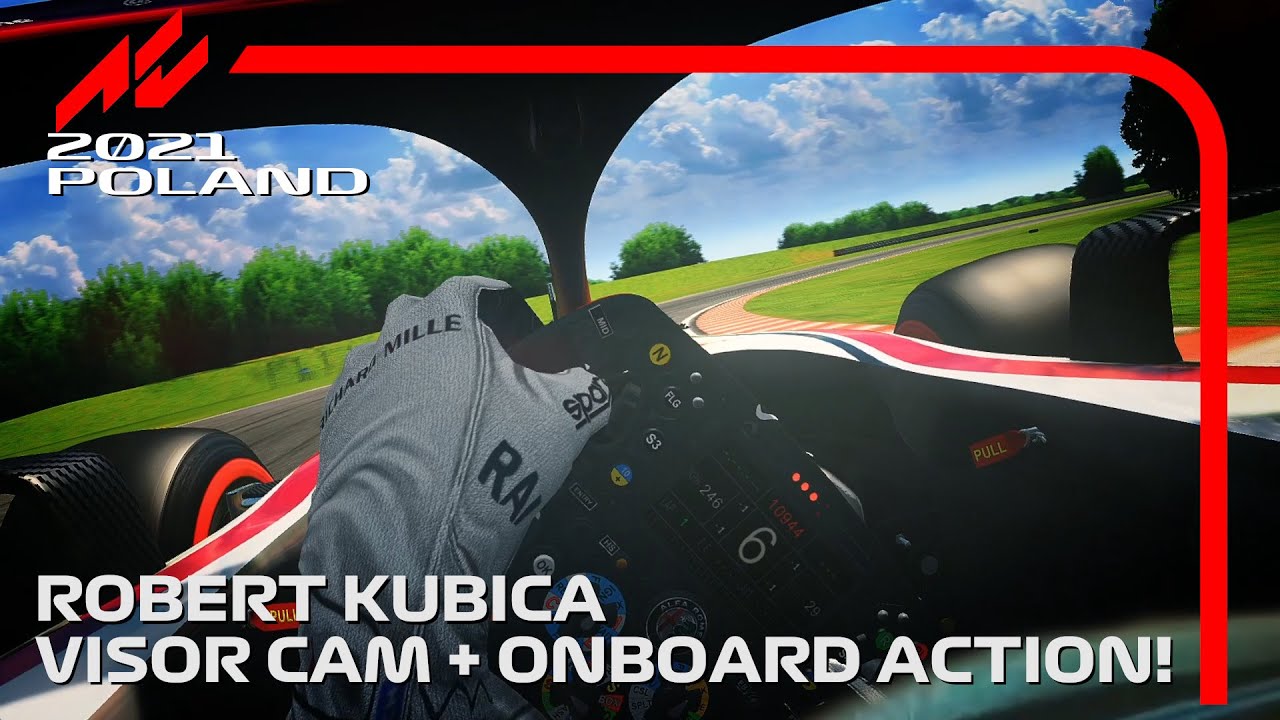 Two Laps with Robert Kubica | F1 2021 car at Tor Poznan | 