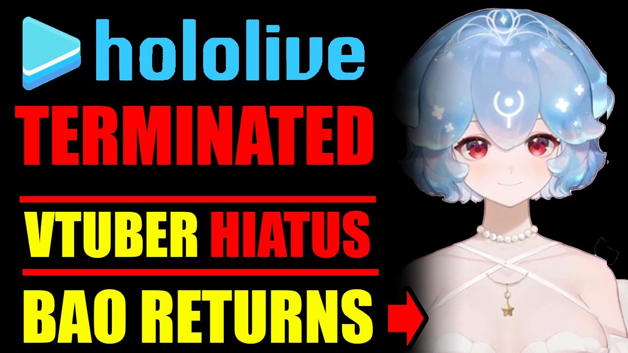 HOLOLIVE VTuber BANNED & HACKED!! Channel TERMINATED, BAO's Charity Event, Hololive IMPERSONATORS
