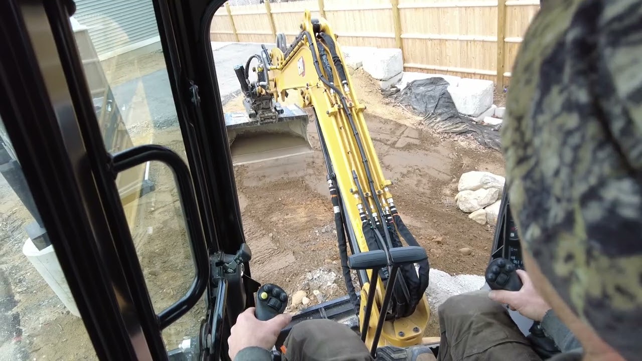 CAT 302.7 With TRS4 and Stick Steer