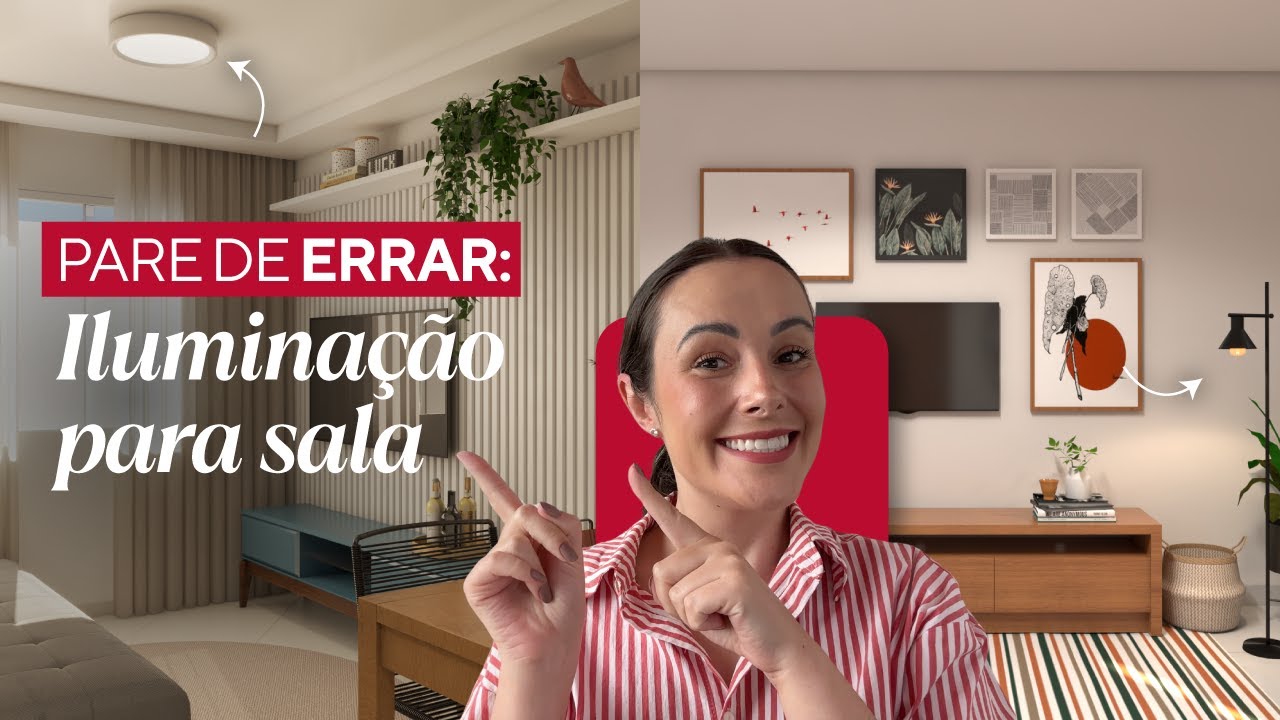 5 DICAS INCRÍVEIS DE ILUMINAÇÃO PARA SALA: sem quebrar!