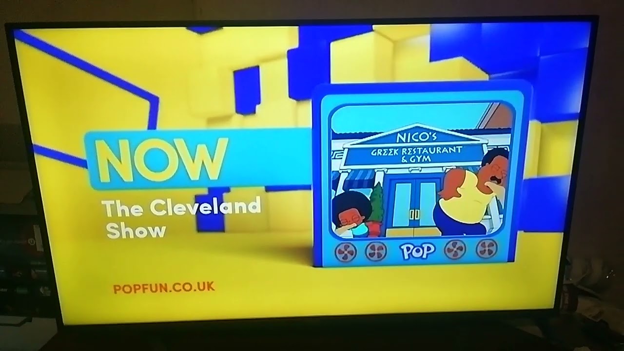 pop (uk) incomplete promo and now: the cleveland show (26/10/2016, real)