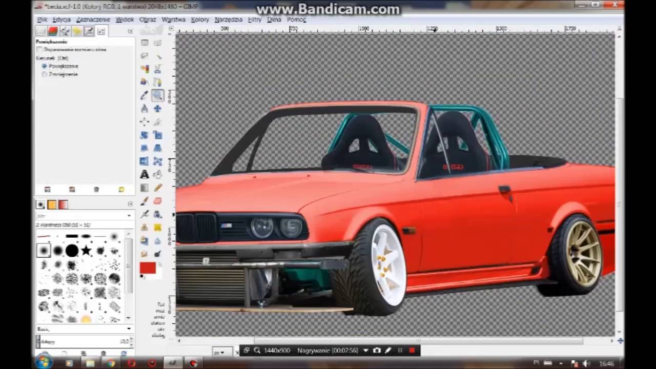 Virtual Tuning #15 By MichART In GIMP BMW 3 Cabrio (E30)