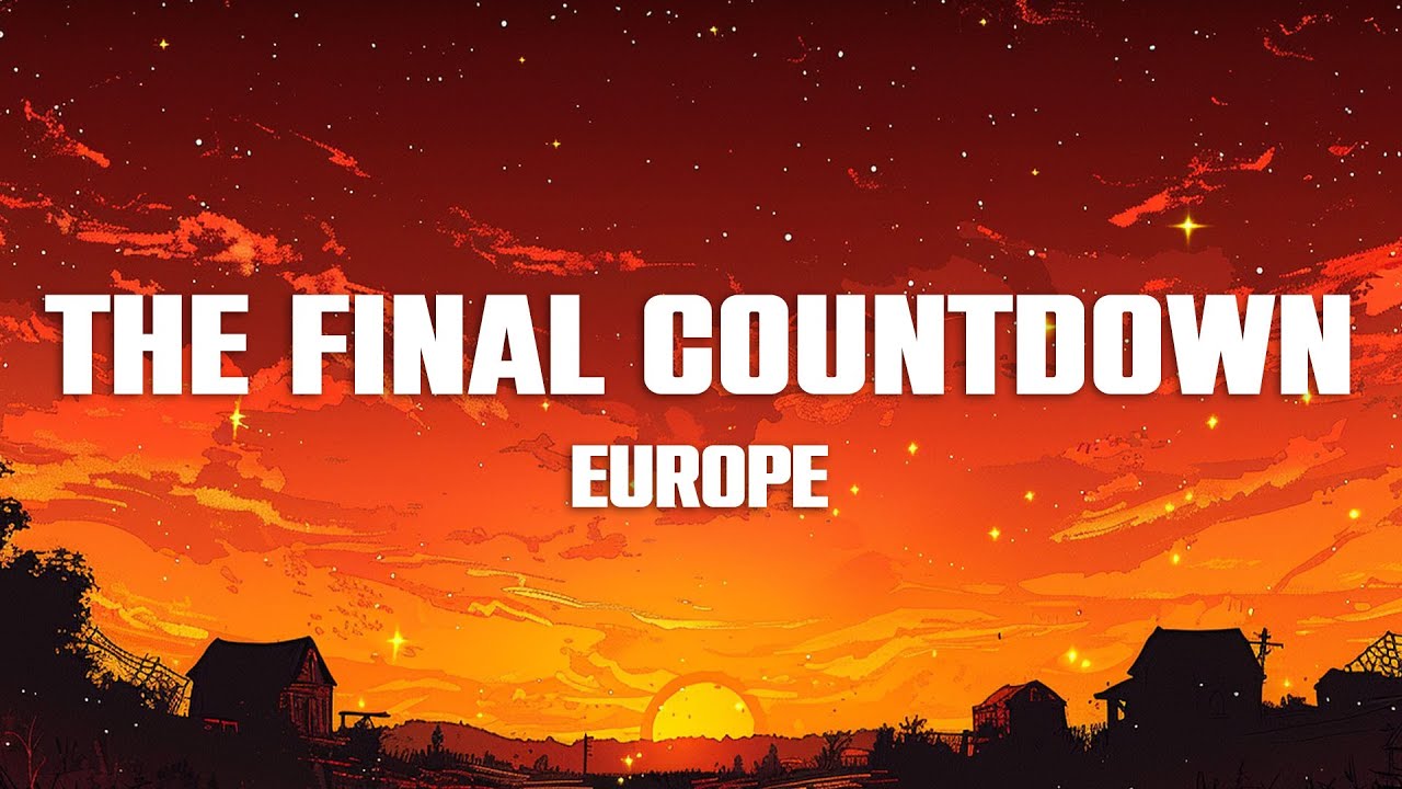 Europe - The Final Countdown (Lyrics)