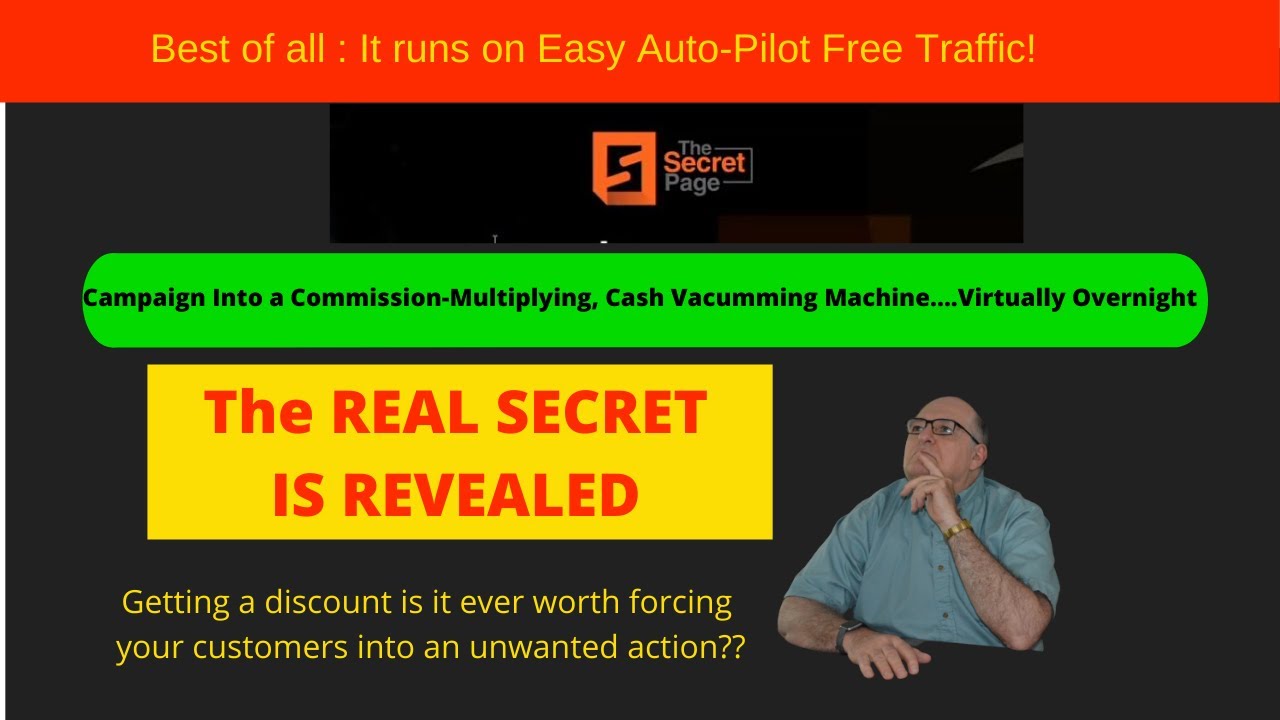 The Secret Page Review - [Honest Walkthrough] 2 out 10 Stars Rated Probably a  Waste of Time & Money