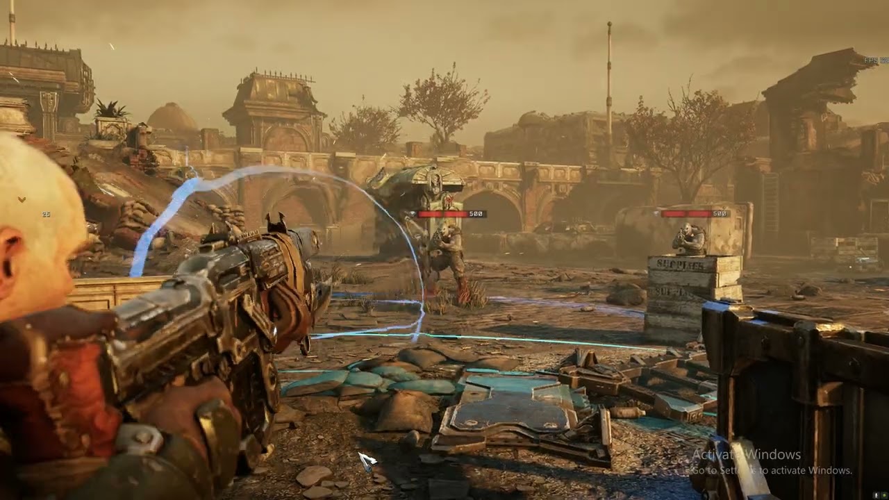 Gears Tactics PC 4K 60FPS Mission Gameplay